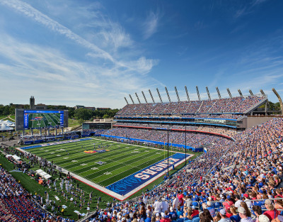 University of Kansas David Booth Kansas Memorial Stadium