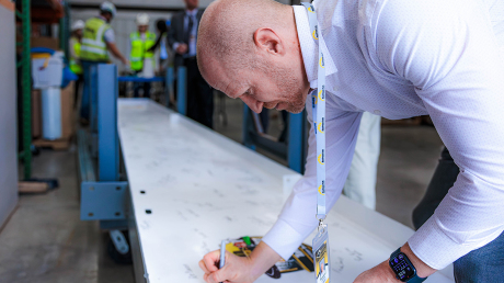 Turner Celebrates Topping Out of Southeast Polk Transportation Maintenance Facility