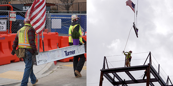 Topping Out at Crawford High School