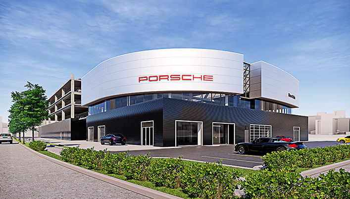 Turner Awarded Porsche River Oaks Facility for Sonic Automotive