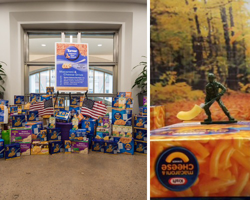 Turner's Boston Office Donates Mac And Cheese To Revere Veterans Services