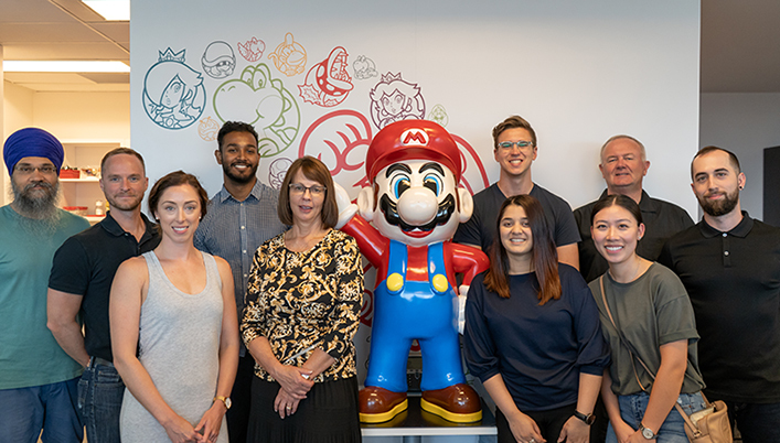 Turner Celebrates Completion of Nintendo Offices