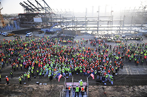 Turner Construction Company’s 15th Annual Safety Stand-Down Will be Largest in Company History
