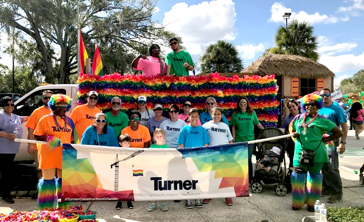 Turner's Orlando Office Comes out with Pride