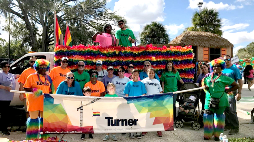 Turner's Orlando Office Comes out with Pride