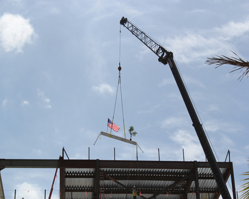 Turner Team Tops Out Cleveland Clinic In Miami