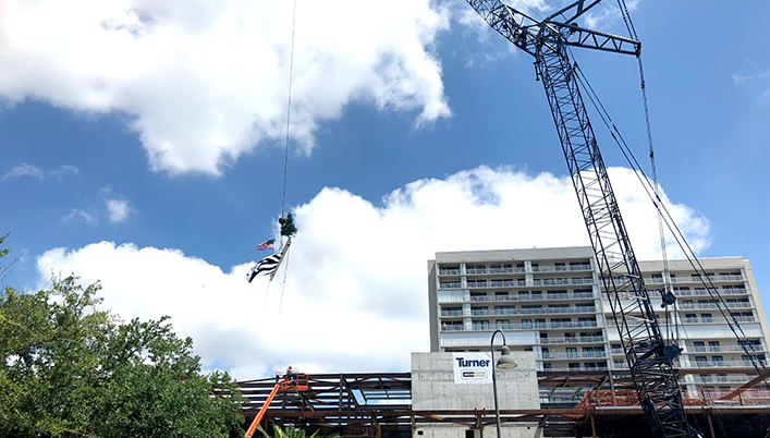 Turner Tops Out at the International African American Museum