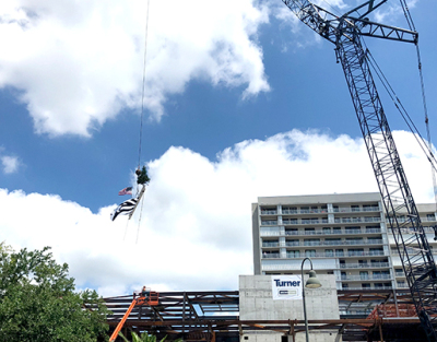 Turner Tops Out at the International African American Museum