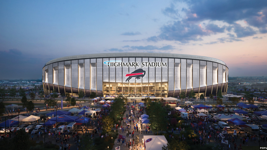 Groundbreaking Ceremony Held for New Buffalo Bills Stadium