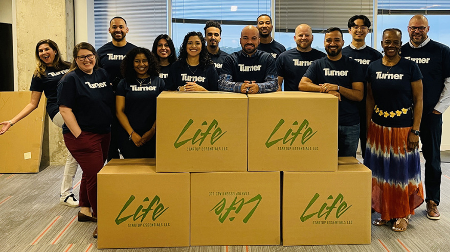 Turner Celebrates 122nd Anniversary Through Community Service