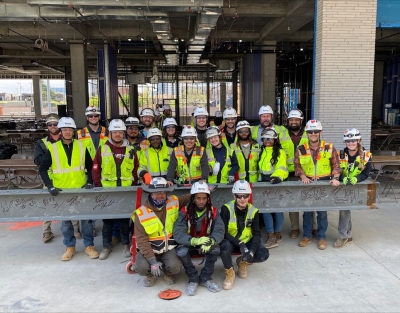 Turner Celebrates Topping Out of Peabody Union