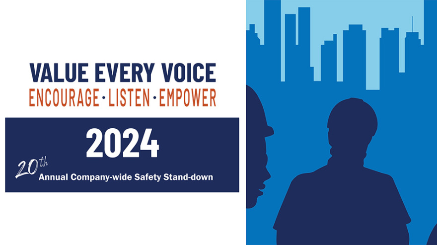 Turner Holds 20th Annual Company-Wide Safety Stand-Down