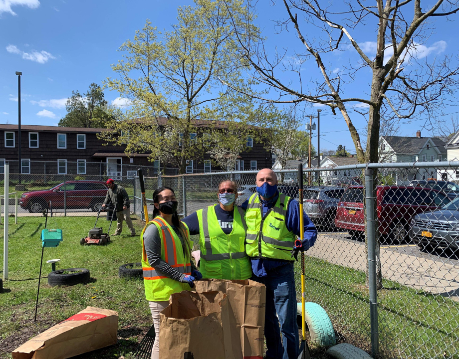Earth Day Clean Up at Local Schools