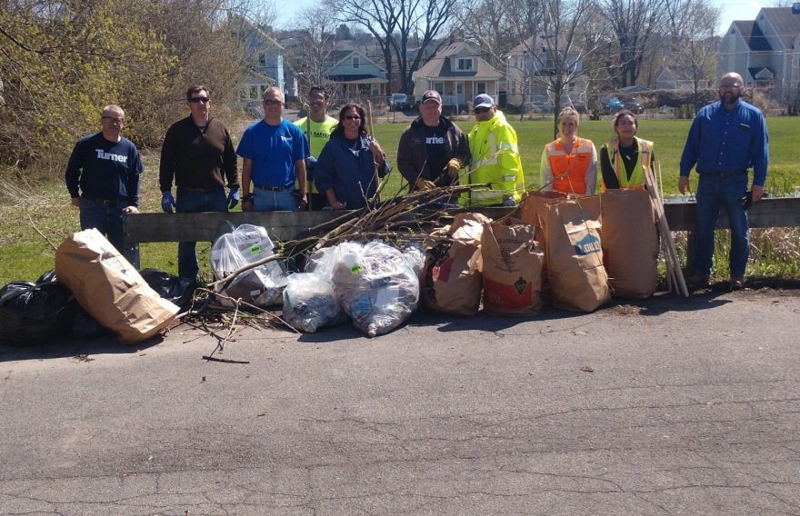 Building comradery while cleaning our community