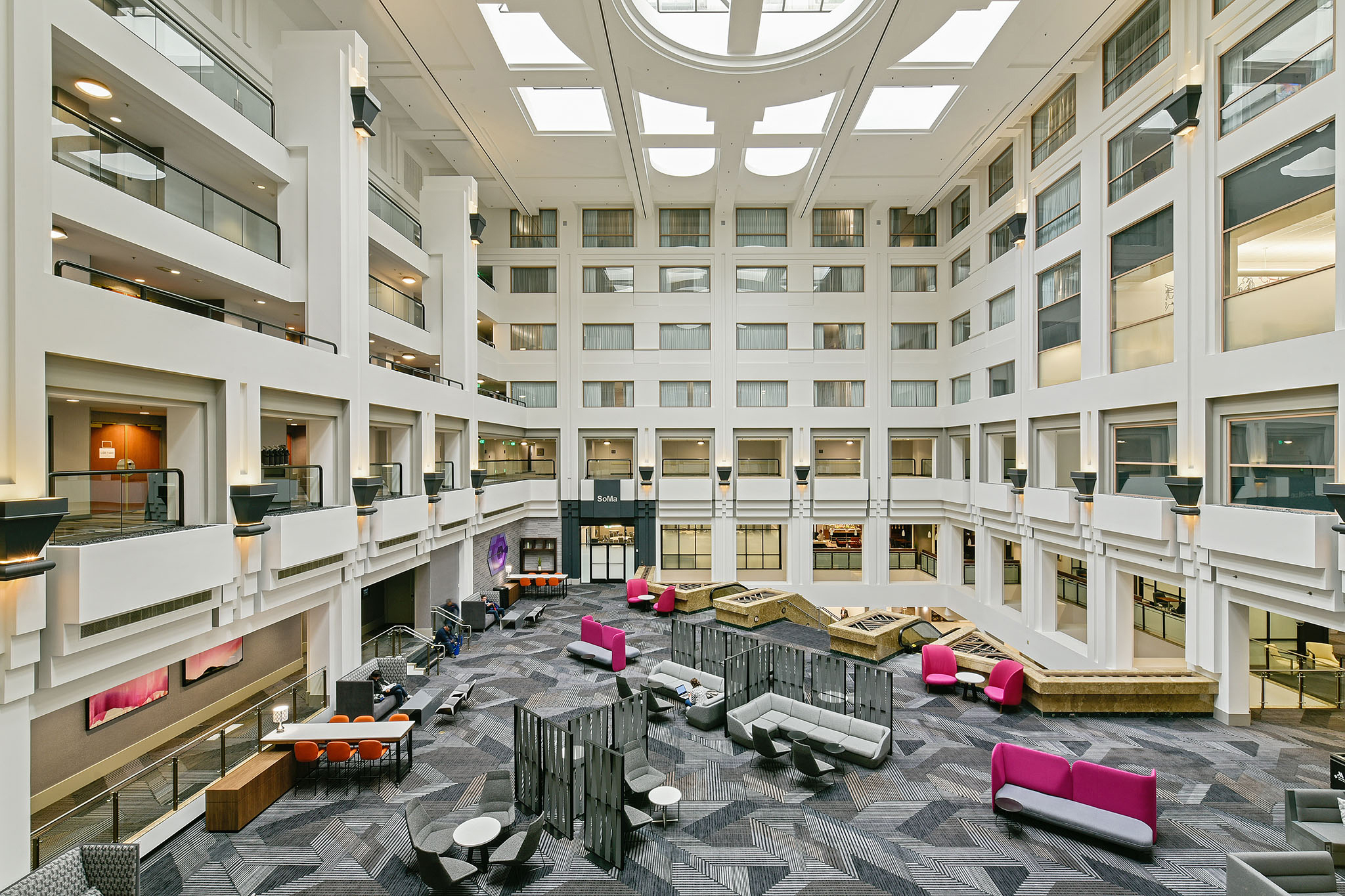 Marriott Marquis Lobby & Common Area | Projects | Turner Construction ...