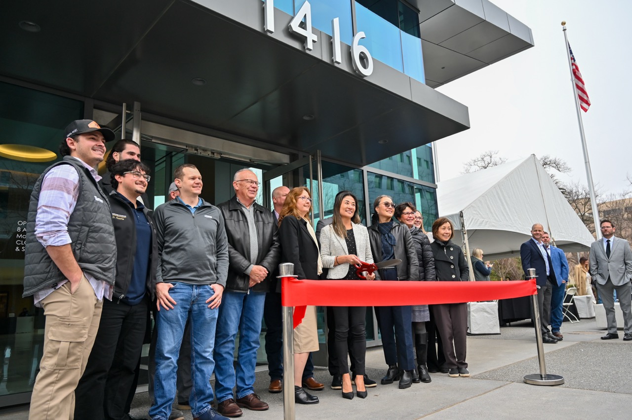 Building Inauguration Ribbon Building Ribbon Cutting Marks Completion of the New Labor Building | Insights ...