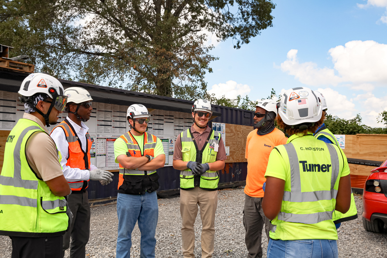 The Turner team at the TCAT Memphis project. 
