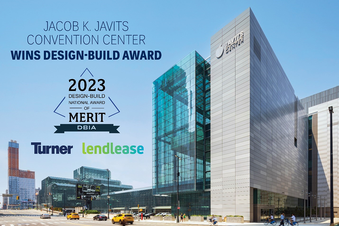 Jacob Javits Convention Center Honored as One of the Best Design-Build  Projects in the United States, Insights