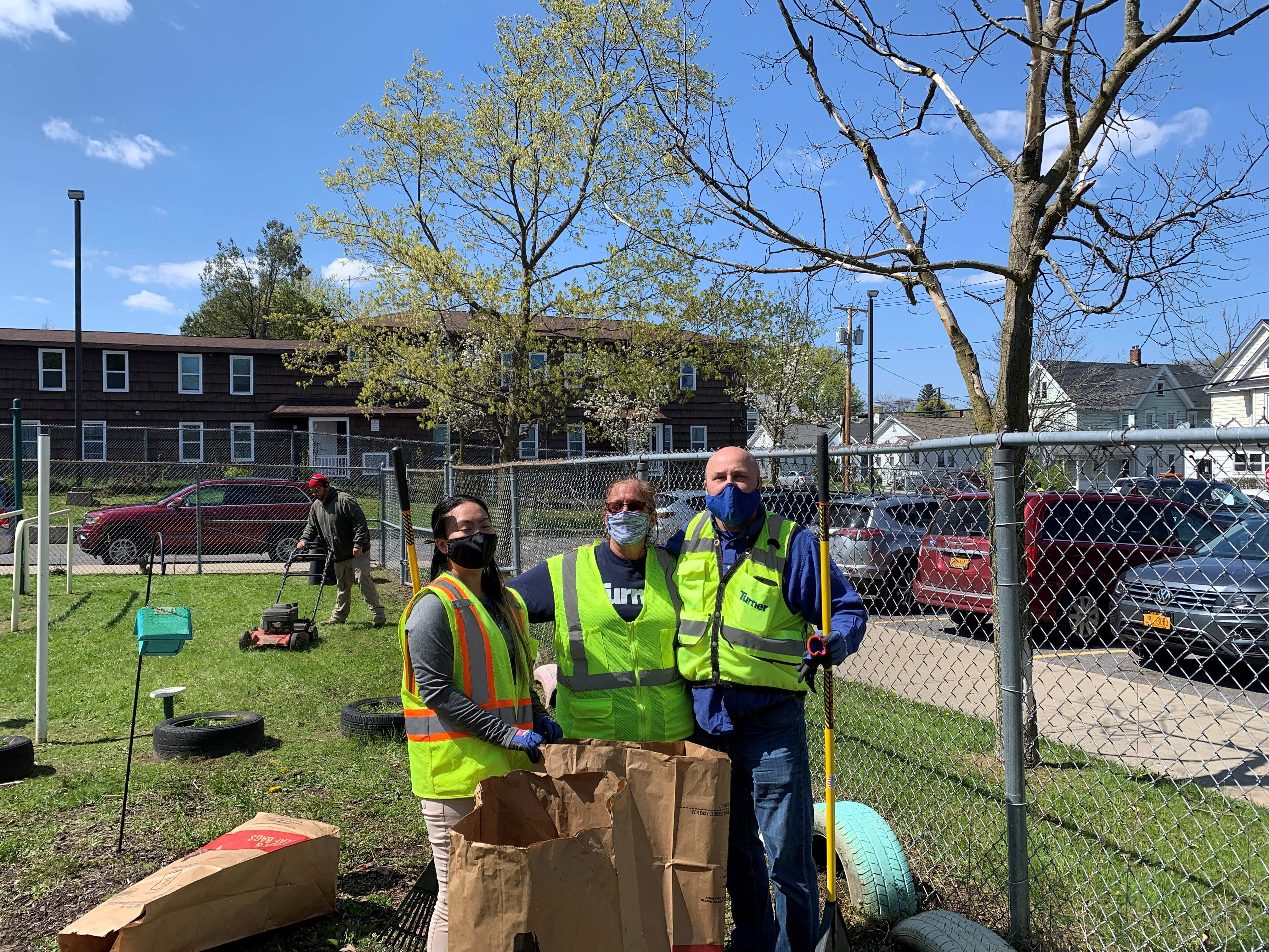 Azure Rae Turner Earth Day Clean Up at Local Schools | Insights | Turner Construction ...